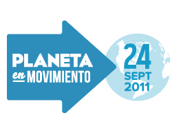 planeta en movimiento