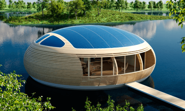 WaterNest 100: Una casa flotante 100% eco-amigable